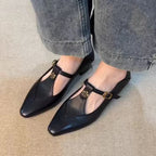 Chaussures de danse femme noir — Sandra - vue de profil