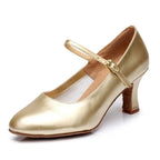 Chaussures de salsa femme cuir verni — Aurore - détail