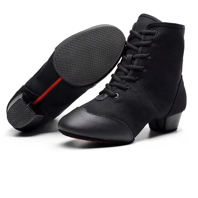 Chaussons de danse classique femme toile — Sauté - vue rapprochée