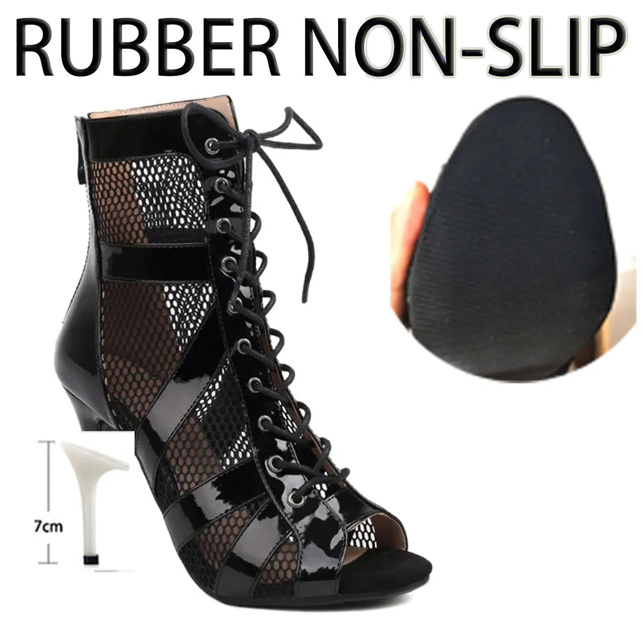 Chaussures de salsa femme daim — Irene - vue 14