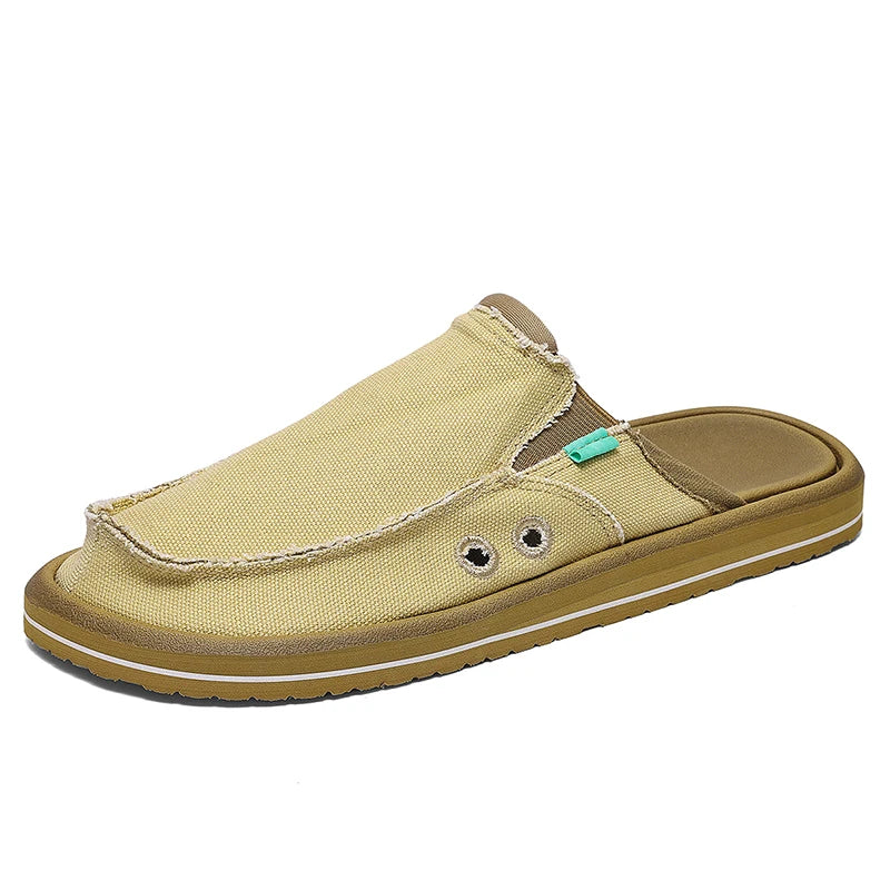 Chaussons de danse classique homme toile — Sarafanov - vue dessus