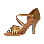 Chaussures de danse latine en cuir huilé, modèle Rosaria, vue 16