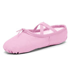 Chaussons de ballet en coton à semelle souple, modèle Mavra, coloris multicolore