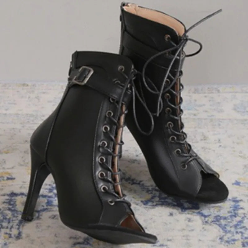 Chaussures de jazz femme noir — Jade - semelle
