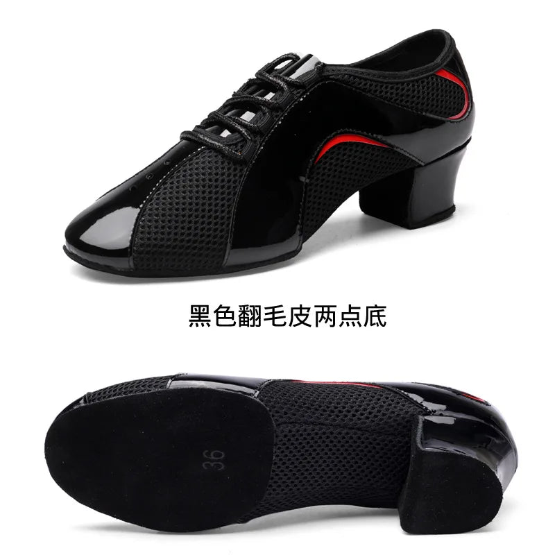 Souliers de danse latine femme — Nuria - vue dessus