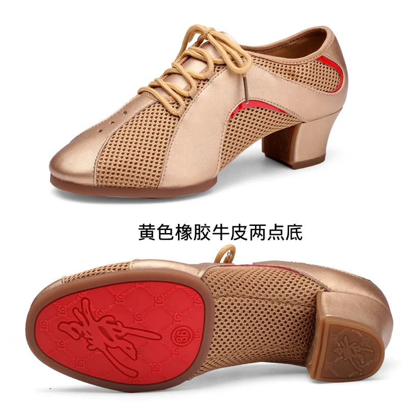 Souliers de danse latine femme — Nuria - vue intérieure