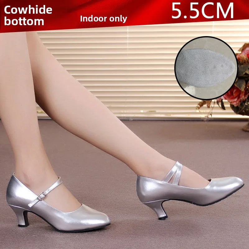 Chaussures de salsa femme cuir verni — Bilbao - vue 13