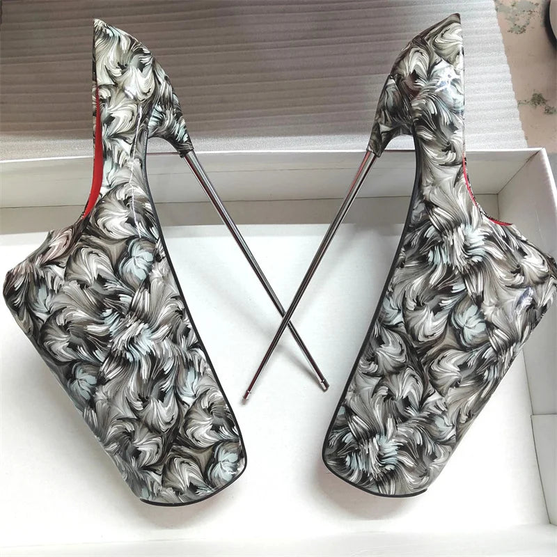 Escarpins de cabaret femme — Ivana - vue rapprochée