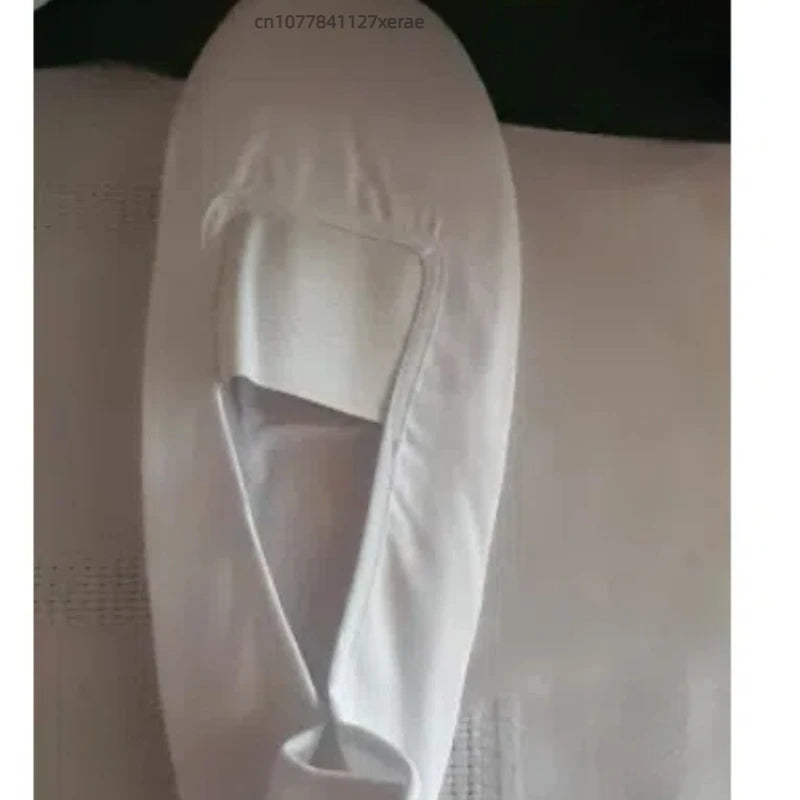 Chaussons de danse classique femme toile — Geneviève - vue arrière