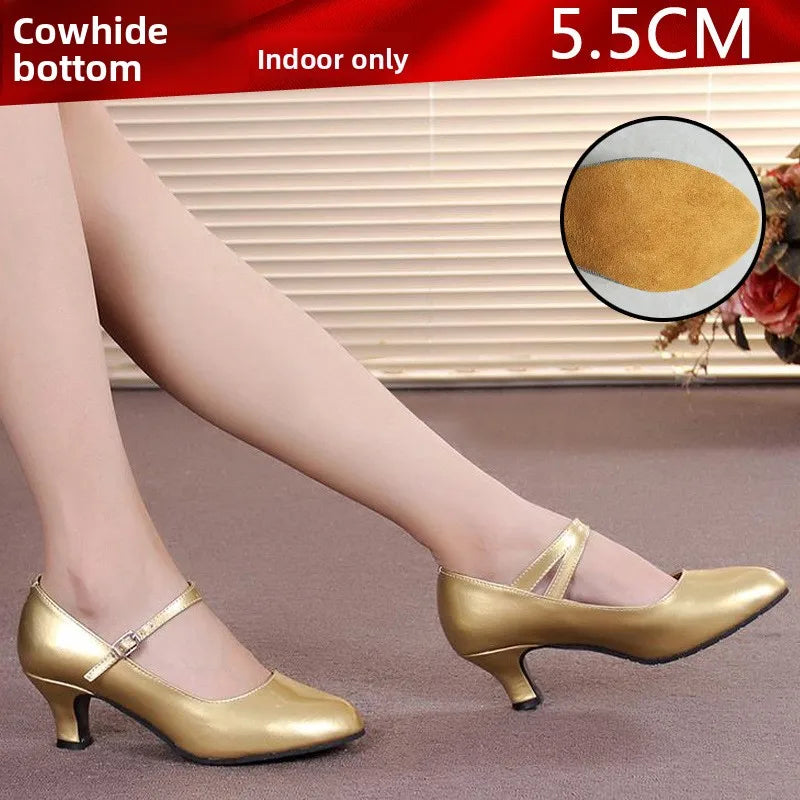 Chaussures de salsa femme cuir verni — Bilbao - vue 14