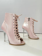 Chaussures de jazz femme 11.5cm rose — Lena - semelle