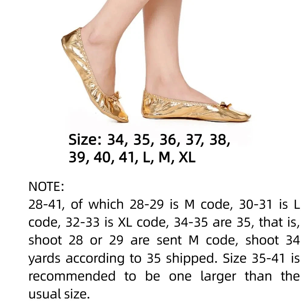 Chaussures de danse enfant beige — Randa - vue rapprochée