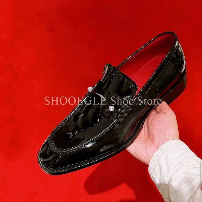 Chaussures de danse homme cuir verni — Palmas - semelle