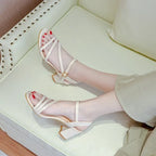 Chaussures de danse femme — Lobukhin - vue de profil