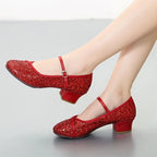 Chaussures de salsa femme paillettes — Tallinn