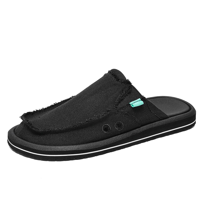 Chaussons de danse classique homme toile — Sarafanov - vue intérieure