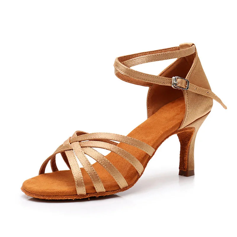 Chaussures de salsa femme daim — Frappé - vue 19