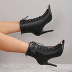 Chaussures de jazz femme noir — Jade - vue arrière