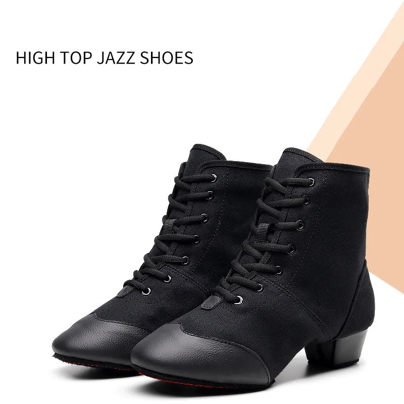 Chaussons de danse classique femme toile — Sauté - détail