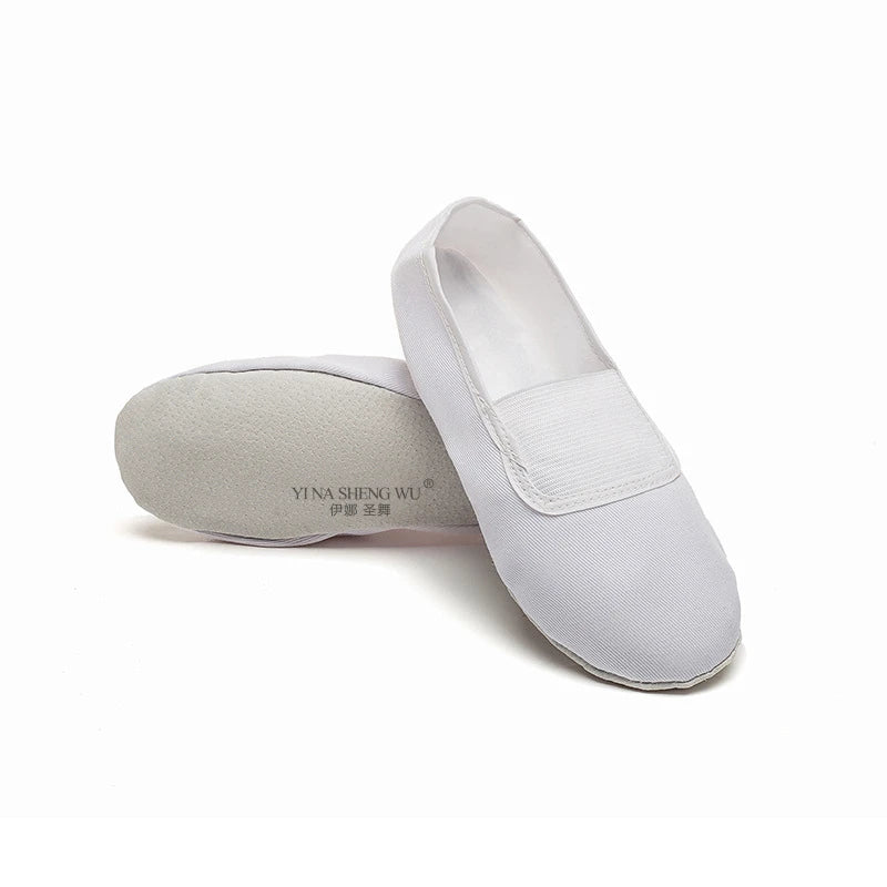 Chaussons de danse classique femme toile — Océane - vue arrière
