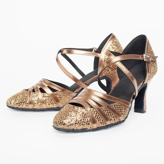 Chaussures de salsa femme paillettes — Murga - vue 16