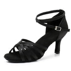 Chaussures de salsa femme satin — Celestina - détail