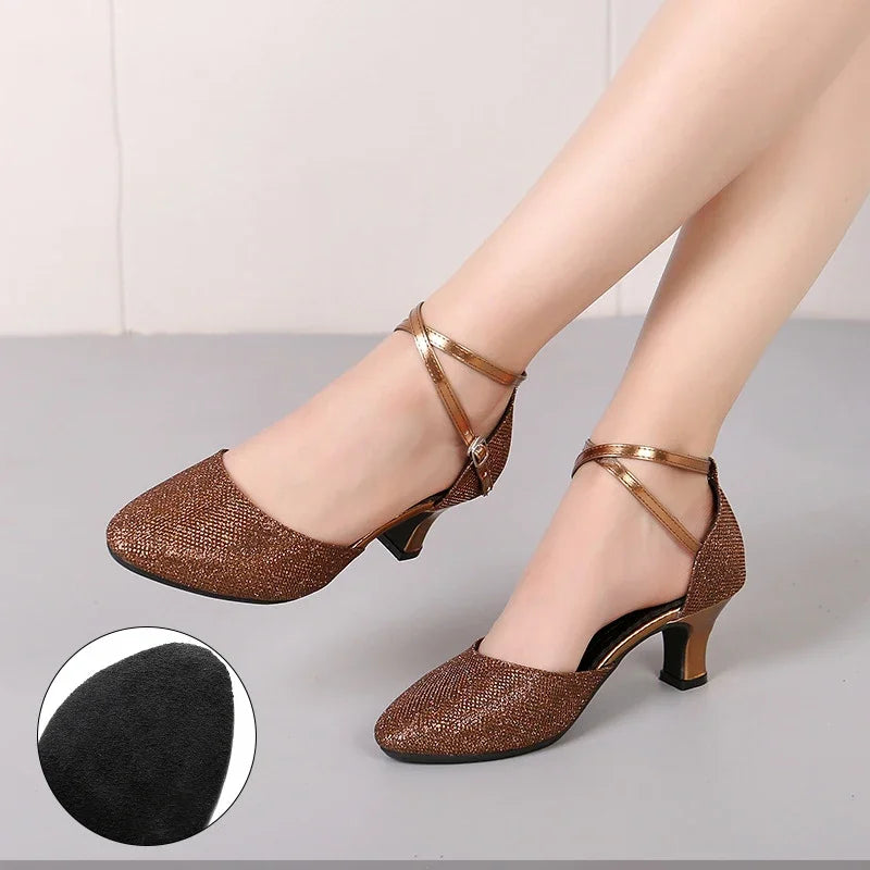 Chaussures de salsa femme paillettes — Karine - vue 11