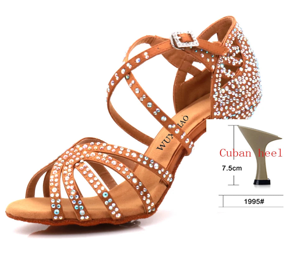 Chaussures de salsa femme — Overture - vue extérieure