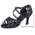 Souliers de danse latine femme daim — Dina - vue 11
