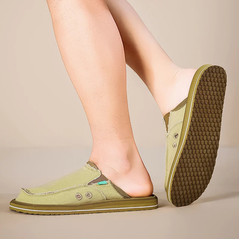 Chaussons de danse classique homme toile — Sarafanov - semelle