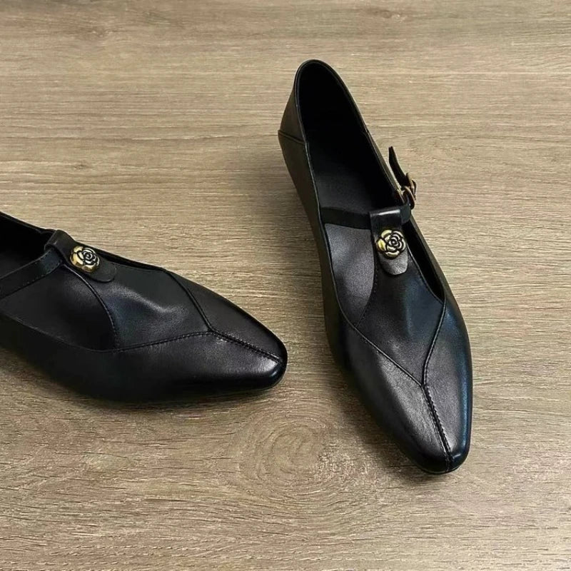 Chaussures de danse femme noir — Sandra - semelle