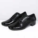 Souliers de tango homme — Blanche - vue rapprochée