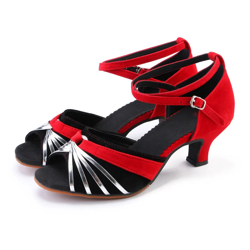 Souliers de danse latine femme — Arabesque - vue intérieure