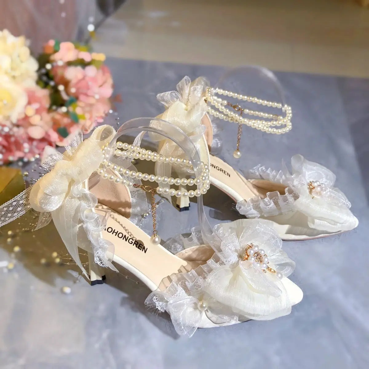 Chaussures de danse femme — Semionova - vue rapprochée