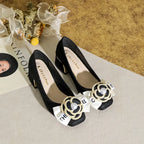 Chaussures de danse femme strass — Stéphanie