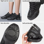 Chaussures de salsa femme noir — Mélanie - vue de profil