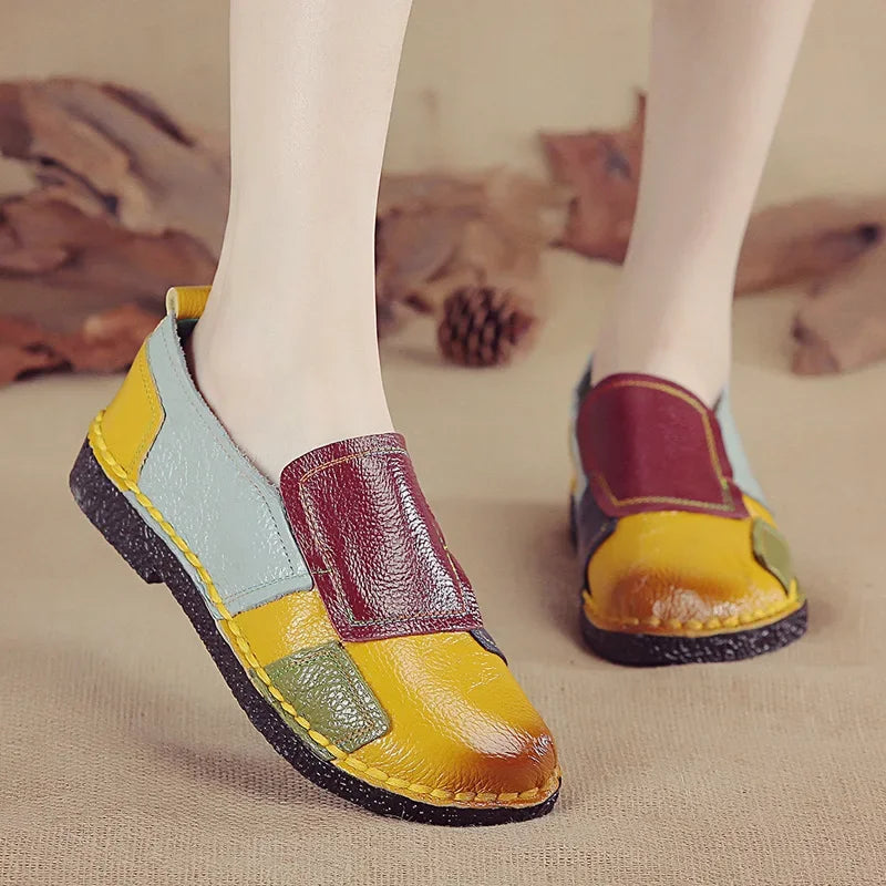 Chaussures de danse femme cuir verni — Jaleos - vue 3/4