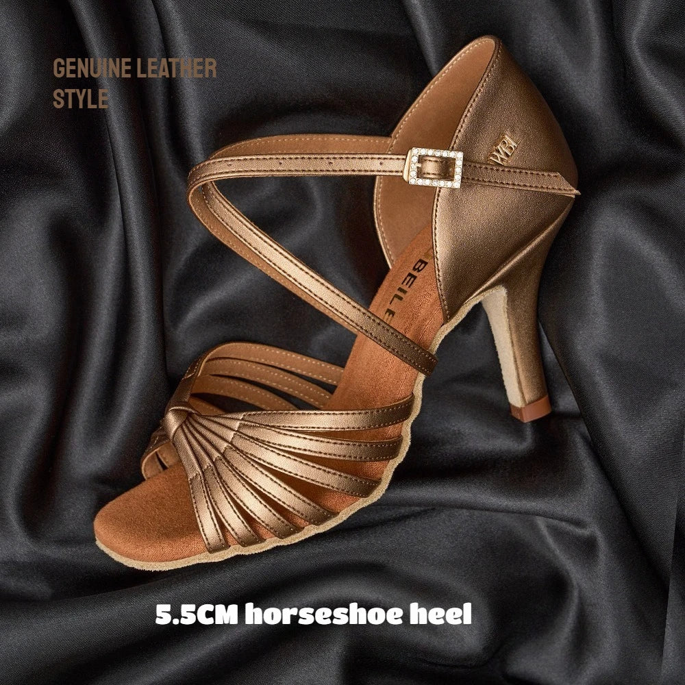 Souliers de danse latine femme — Ignacio - vue 3/4