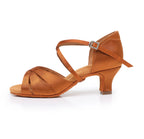 Souliers de tango femme daim — Zita - vue dessus