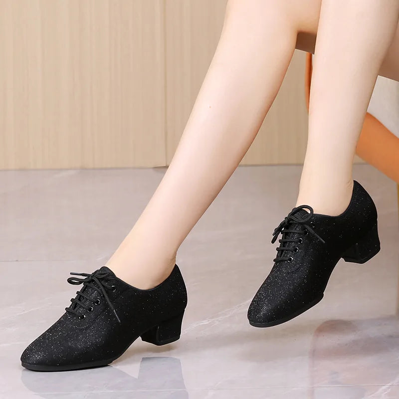 Chaussures de salsa femme — Freesia - vue de profil