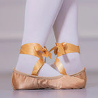 Chaussons de danse classique femme satin — Diego - vue arrière