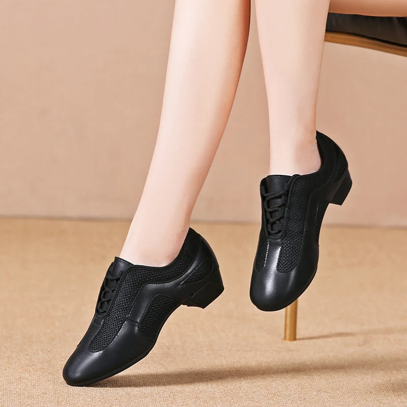 Chaussures de salsa femme noir — Pavlova - vue arrière
