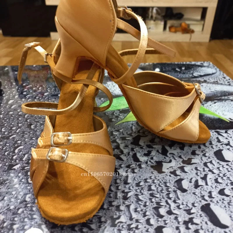 Chaussures de salsa femme — Chudin - vue rapprochée