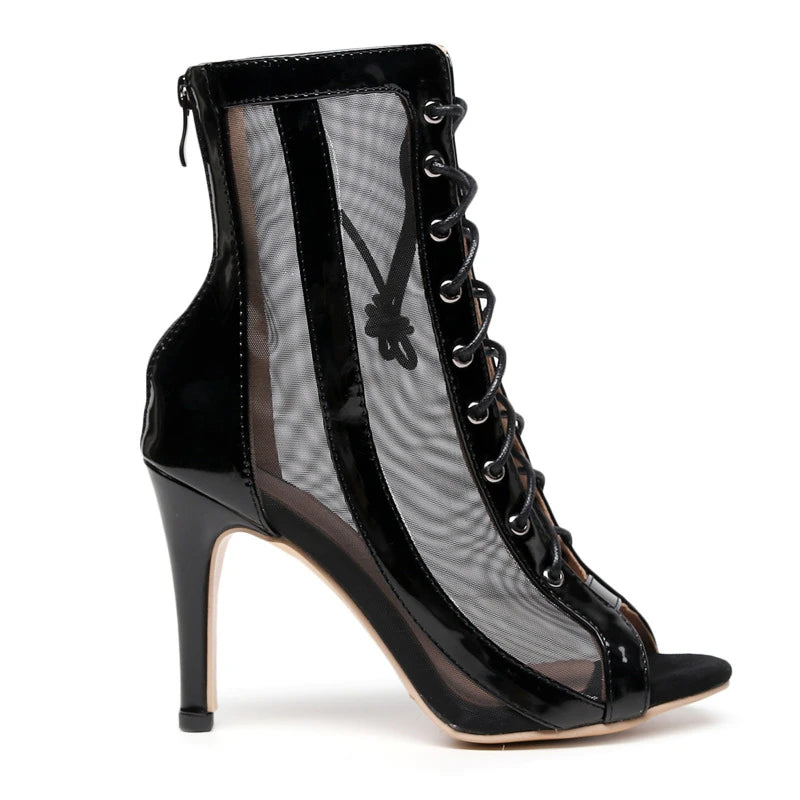 Chaussures de salsa femme wx-118-g noir — Vyroubova