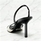 Chaussures de danse femme noir — Pénélope - vue arrière