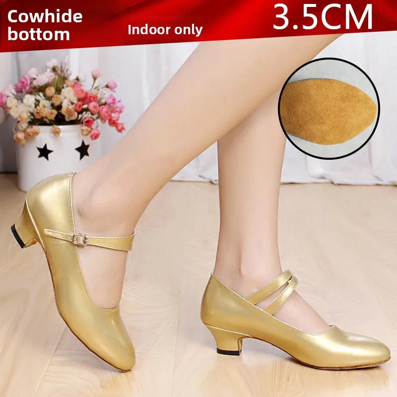 Chaussures de salsa femme cuir verni — Bilbao - vue 17