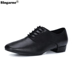 Souliers de tango homme daim — Wanda - vue de profil