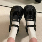 Chaussures de danse femme noir — Dorothée - vue de profil