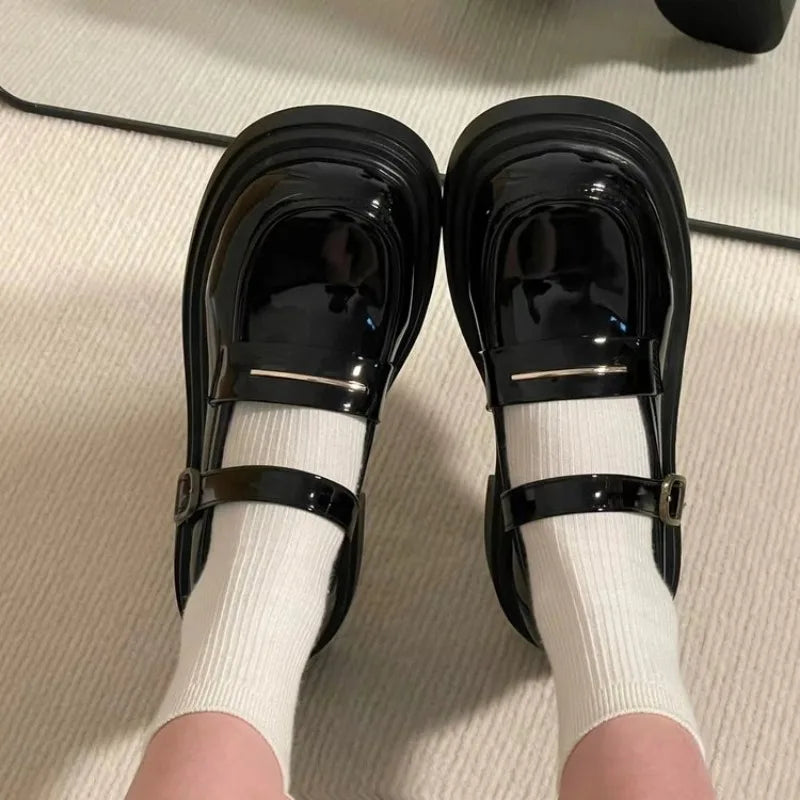 Chaussures de danse femme noir — Dorothée - vue de profil