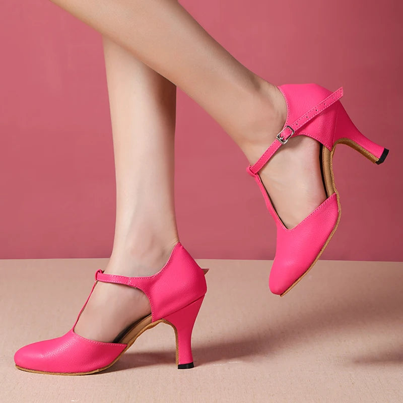 Chaussures de salsa femme — Miguel - vue de profil